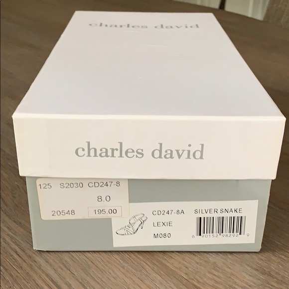 Charles David size 8 sandals with 3.5 in heel - Picture 5 of 5